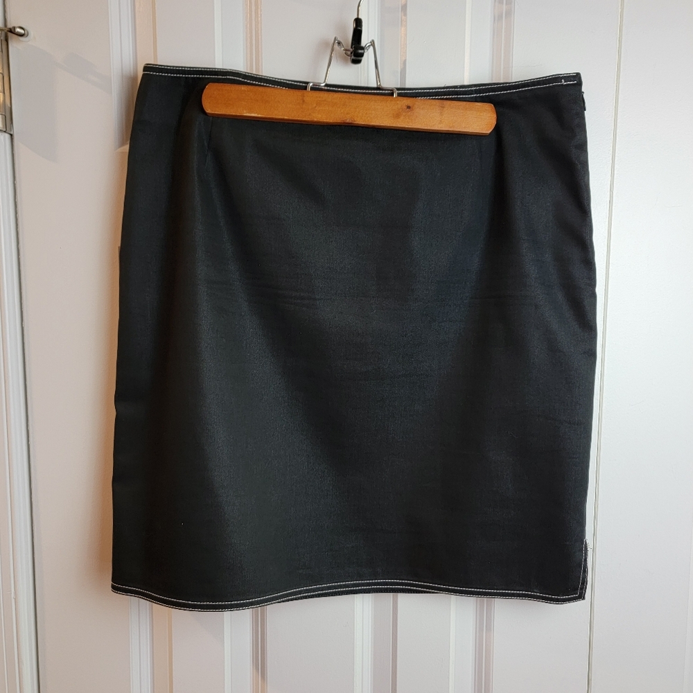Oscar‎ de la Renta Black Pencil Skirt Women's 12
